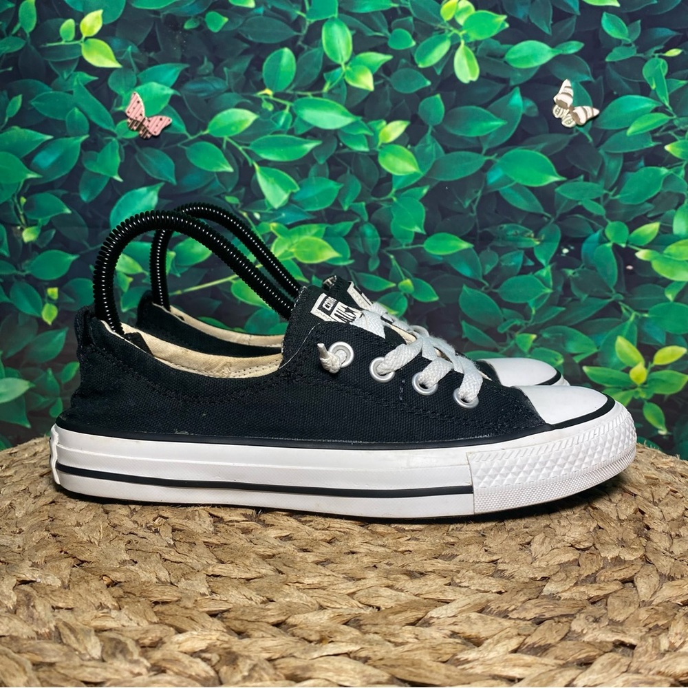 Converse ctas shoreline slip on black